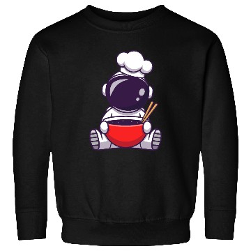 Discover Cosmic Chef Cartoon Design Sweatshirts