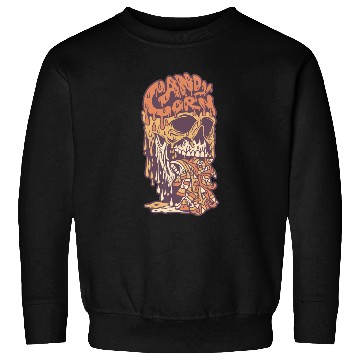 Discover Candy Corn Skull Sweatshirts