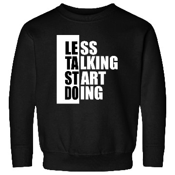 Discover Inspirational Minimalist Typography Design Sweatshirts