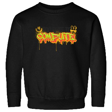 Discover Graffiti Style Complate Design Sweatshirts