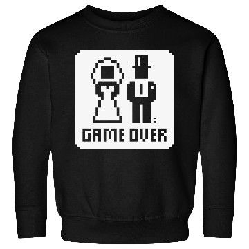 Discover Game Over (Wedding Stag Party Night, Pixel, NEG W) Sweatshirts