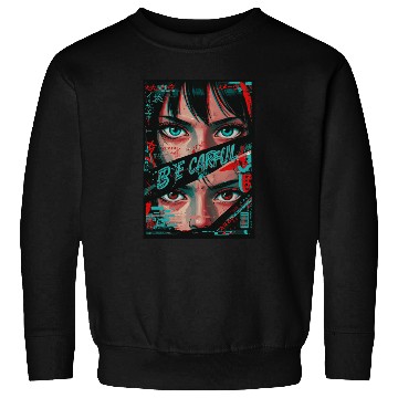 Discover Cyberpunk Eyes Art Print Sweatshirts