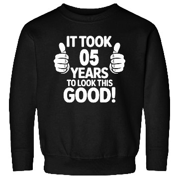 Discover Celebratory 5th Birthday Sweatshirts Design