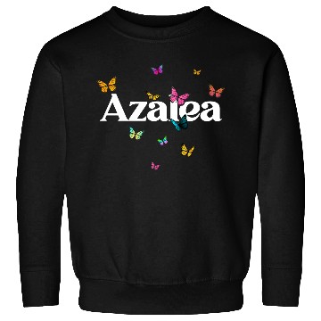 Discover AZALEA - beautiful girl name with cute butterflies Sweatshirts