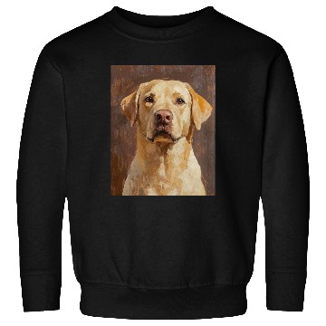 Discover Labrador Pet Portrait Artwork Sweatshirts