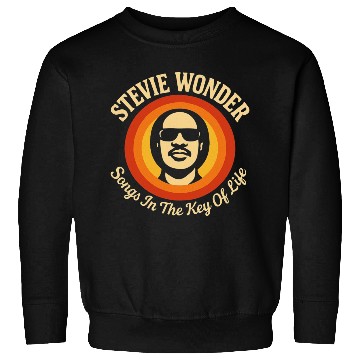 Discover Stevie Wonder Sweatshirts rtro vintage Songs in the