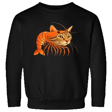 Discover Trippi Troppi Italian Brainrot – Funny Shrimp Cat  Sweatshirts