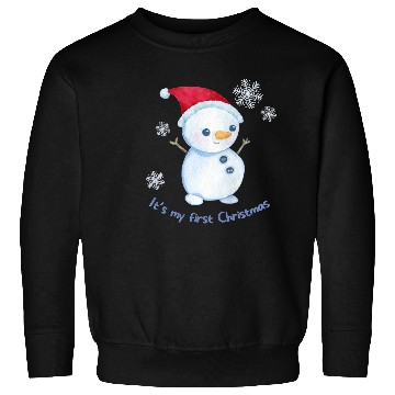 Discover First Christmas Snowman  Sweatshirts