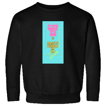 Discover Colorful Retro Typography – Coffee + Data Quote Sweatshirts