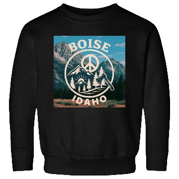 Discover Boise, Idaho (B) Sweatshirts