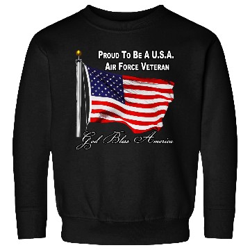 Discover Proud To Be A US Air Force Veteran Sweatshirts