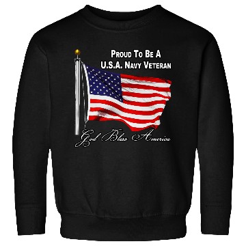 Discover Proud To Be A US Veteran Navy Sweatshirts
