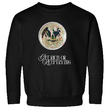Discover Eagle US Quarter Dollar Coin Design Sweatshirts
