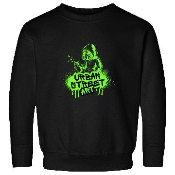 Discover Urban Street Art Graffiti Sweatshirts – Neon Green