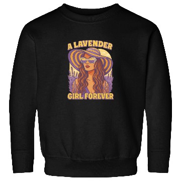 Discover lavender girl Sweatshirts