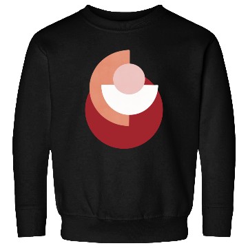 Discover Abstract Circle Geometry Modern Art Design Sweatshirts