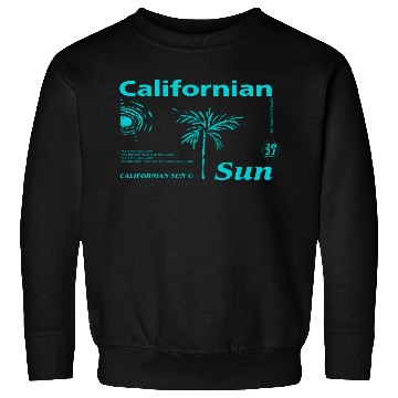 Discover California Sun Fireworks Illustration Sweatshirts