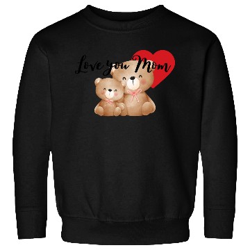 Discover Adorable Mom and Cub Love Bears Sweatshirts