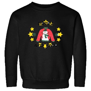 Discover Festive Snowman Sweater Design Sweatshirts