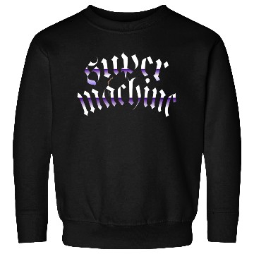 Discover Gothic Gradient Calligraphy Super Machine Sweatshirts