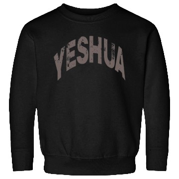 Discover Yeshua Faith Typography Design Sweatshirts