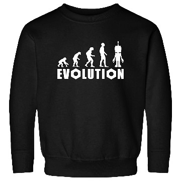 Discover Evolution of Humanity and Technology Design Sweatshirts