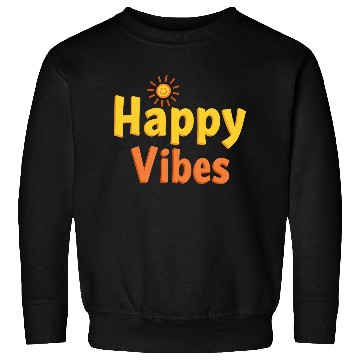 Discover Joyful Sunshine Smile Typography Design Sweatshirts