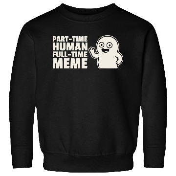 Discover Meme Graphic with Cartoon Character Sweatshirts