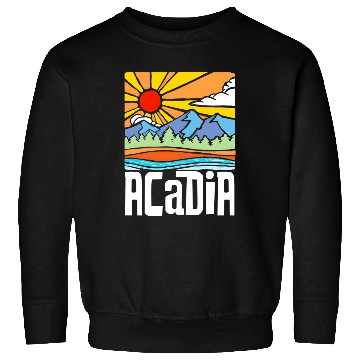 Discover Acadia National Park Artistic Nature & Mountains Sweatshirts