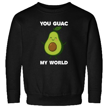 Discover Cute Avocado Humor Graphic Sweatshirts