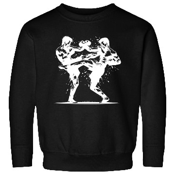 Discover Kickboxing - When Muscle Power Meets Willpower Sweatshirts