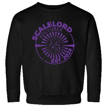 Discover scalelord head logo purple Sweatshirts