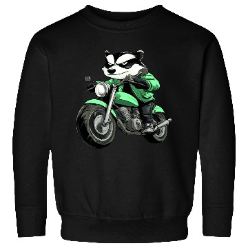 Discover Badge motorcycle Sweatshirts