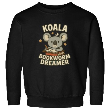 Discover Koala Bookworm Dreamer Sweatshirts