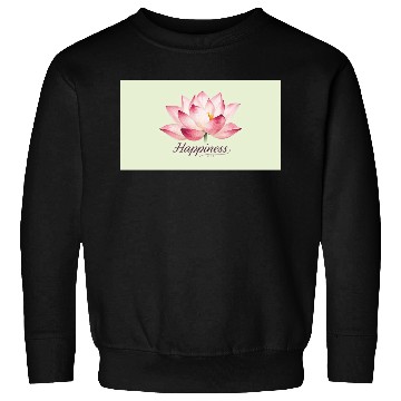 Discover Serene Lotus Happiness Design Sweatshirts