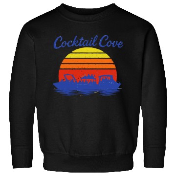Discover Cocktail Cove Boating Raft Up Sweatshirts