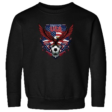 Discover USA Soccer World Cup 2026 Eagle Patriotic Apparel Sweatshirts