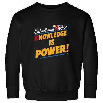 Discover Schoolhouse Rock Knowledge is Power Back to School Sweatshirts