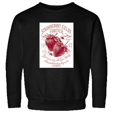 Discover Strawberry Fields Forever Vintage Design Sweatshirts