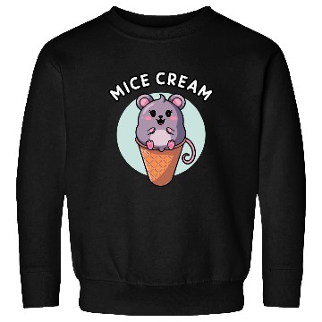 Discover Cute Mouse Cream Ice Cream Mice Cream Sweatshirts