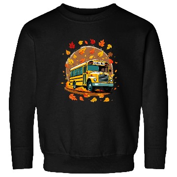 Discover back-to-school -Autumn School Bus Adventure  Sweatshirts