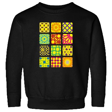 Discover Colorfull Geometric squares Sweatshirts