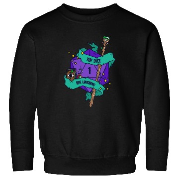 Discover Laughing Dice Wizard Sweatshirts