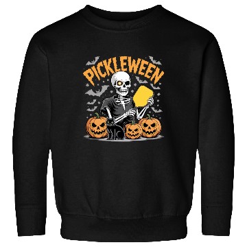 Discover Pickleween Pickleball Player Funny Halloween Sweatshirts