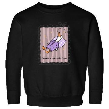 Discover Silly Goose in Honk-Mode Pajama Design Sweatshirts