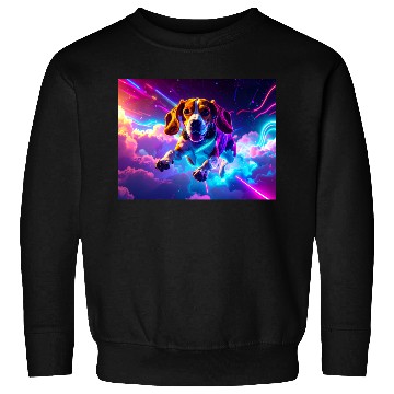 Discover Cyberpunk Beagle Sweatshirts