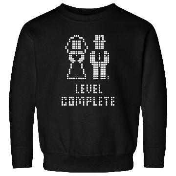 Discover Level Complete (Wedding / Stag Party / Pixel / W) Sweatshirts