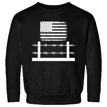 Discover Barbed wire America Sweatshirts