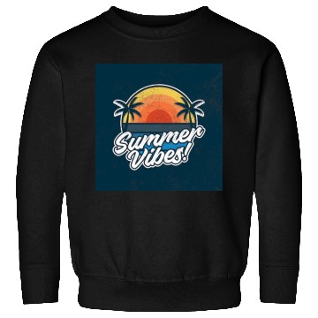 Discover Sunset Beach Summer Vibes Design Sweatshirts