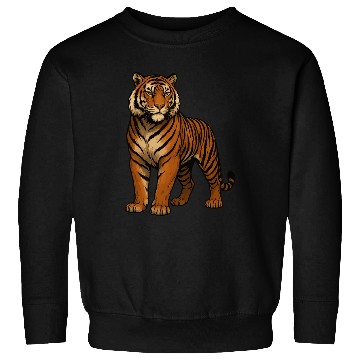 Discover Tiger - Wild Animal Sweatshirts